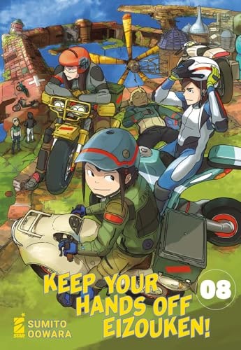 Copertina del manga Keep Your Hands Off Eizouken! vol. 8, edizione italiana Star Comics di Sumito Oowara