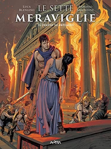 Copertina del manga Le 7 Meraviglie Cartonato 4 (di 7), edizione italiana Star Comics di L. Blengino & A. Sarchione