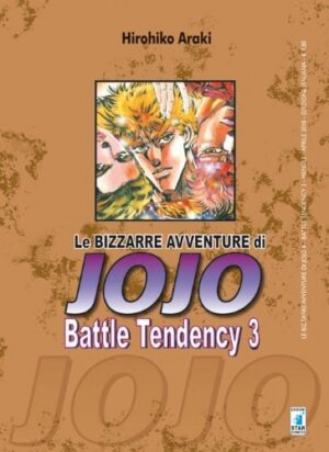 Copertina del manga Battle Tendency 3 - Avv. Jojo vol. 6, edizione italiana Star Comics di Hiroiko Araki