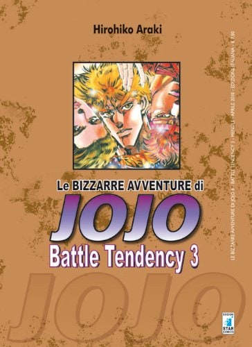 Copertina del manga Battle Tendency 3 - Avv. Jojo vol. 6, edizione italiana Star Comics di Hiroiko Araki
