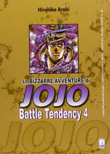 Copertina del manga Battle Tendency 4 - Avv. Jojo vol. 7, edizione italiana Star Comics di Hirohiko Araki