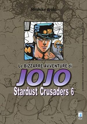 Copertina del manga Stardust Crusaders 6 - Avv. Jojo vol. 13, edizione italiana Star Comics di Hirohiko Araki