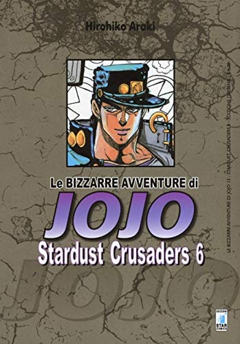 Copertina del manga Stardust Crusaders 6 - Avv. Jojo vol. 13, edizione italiana Star Comics di Hirohiko Araki