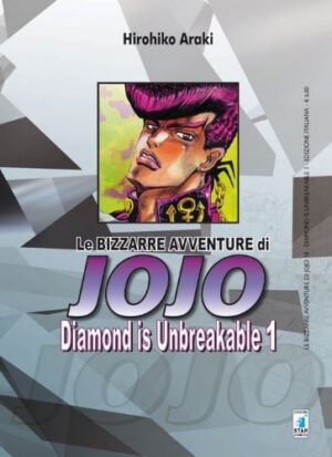 Copertina del manga Diamond 1 (di 12) - Avv. Jojo vol. 18, edizione italiana Star Comics di Hirohiko Araki