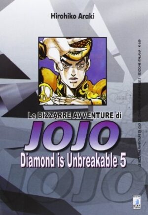 Copertina del manga Diamond 5 (di 12) - Avv. Jojo vol. 22, edizione italiana Star Comics di Hirohiko Araki