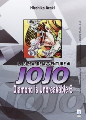 Copertina del manga Diamond 6 (di 12) - Avv. Jojo vol. 23, edizione italiana Star Comics di Hirohiko Araki