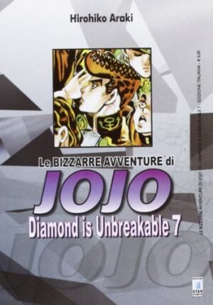 Copertina del manga Diamond 7 (di 12) - Avv. Jojo vol. 24, edizione italiana Star Comics di Hirohiko Araki