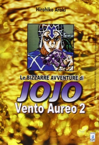 Copertina del manga Vento Aureo 2 (di 10) - Avv.Jojo vol. 31, edizione italiana Star Comics di Hirohiko Araki