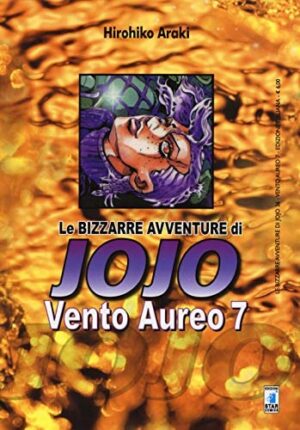 Copertina del manga Vento Aureo 7 (di 10) - Avv.Jojo vol. 36, edizione italiana Star Comics di Hirohiko Araki