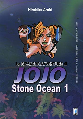 Copertina del manga Stone Ocean 1 (di 11) - Avv.Jojo vol. 40, edizione italiana Star Comics di Hirohiko Araki