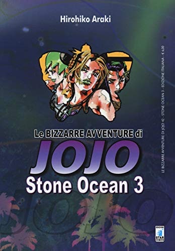 Copertina del manga Stone Ocean 3 (di 11) - Avv.Jojo vol. 42, edizione italiana Star Comics di Hirohiko Araki