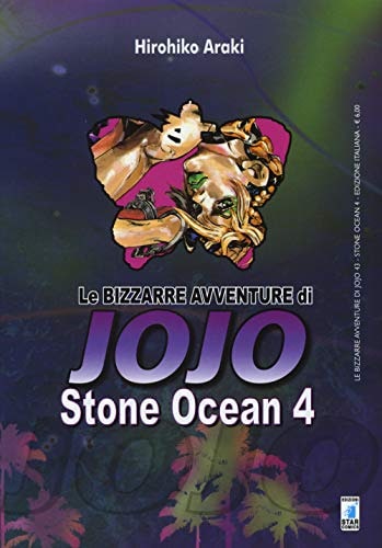 Copertina del manga Stone Ocean 4 (di 11) - Avv.Jojo vol. 43, edizione italiana Star Comics di Hirohiko Araki
