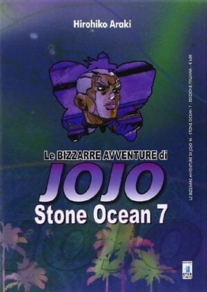 Copertina del manga Stone Ocean 7 (di 11) - Avv.Jojo vol. 46, edizione italiana Star Comics di Hirohiko Araki
