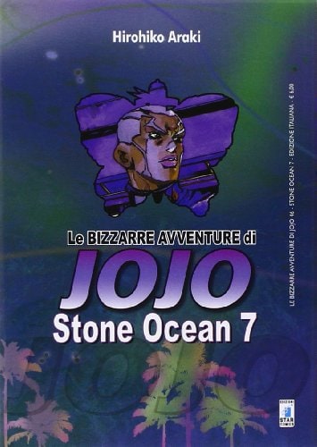 Copertina del manga Stone Ocean 7 (di 11) - Avv.Jojo vol. 46, edizione italiana Star Comics di Hirohiko Araki