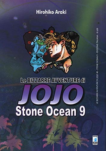 Copertina del manga Stone Ocean 9 (di 11) - Avv.Jojo vol. 48, edizione italiana Star Comics di Hirohiko Araki