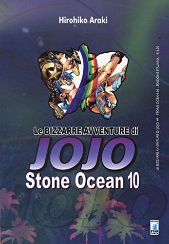 Copertina del manga Stone Ocean 10(di 11) - Avv.Jojo vol. 49, edizione italiana Star Comics di Hirohiko Araki