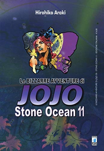 Copertina del manga Stone Ocean 11(di 11) - Avv.Jojo vol. 50, edizione italiana Star Comics di Hirohiko Araki