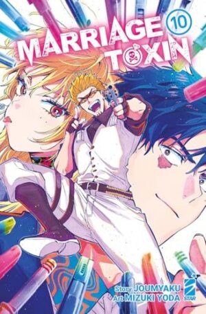 Copertina del manga Marriagetoxin vol. 10, edizione italiana Star Comics di Jmyakun & Mizuki Jomyakun