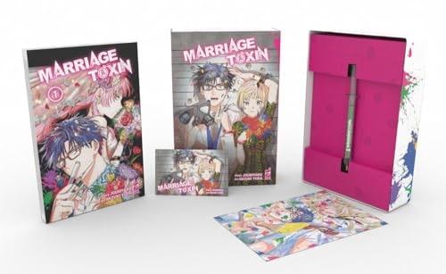 Copertina del manga Marriagetoxin 1 Toxic Edition Box, edizione italiana Star Comics di Jomyaku & Mizuki Yoda