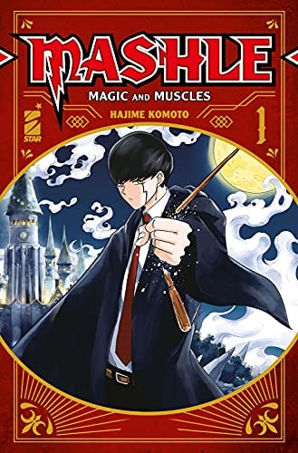 Copertina del manga Mashle 1 (di 18), edizione italiana Star Comics di Hajime Komoto