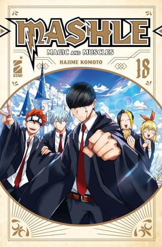 Copertina del manga Mashle 18 (di 18), edizione italiana Star Comics di Hajime Komoto