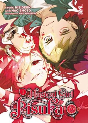 Copertina del manga Magical Girl Risuka 1 (di 7), edizione italiana Star Comics di Nisioisin & Nao Emoto