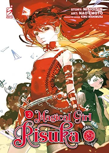 Copertina del manga Magical Girl Risuka 2 (di 7), edizione italiana Star Comics di Nao Emoto & Nisioisin