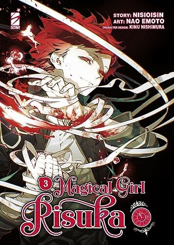 Copertina del manga Magical Girl Risuka 3 (di 7), edizione italiana Star Comics di Nisioisin & Nao Emoto