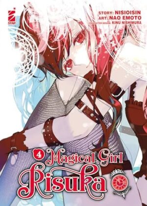 Copertina del manga Magical Girl Risuka 4 (di 7), edizione italiana Star Comics di Nisioisin, Emoto & Nishimura