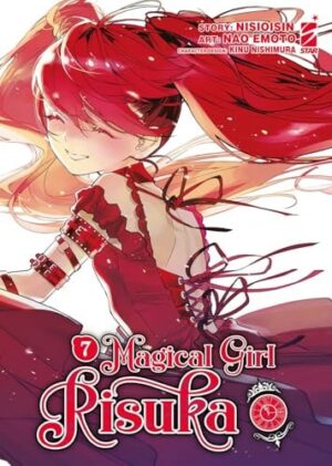 Copertina del manga Magical Girl Risuka 7 (di 7), edizione italiana Star Comics di Nisioisin & Nao Emoto