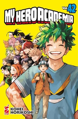 Copertina del manga My Hero Academia 42 (di 42), edizione italiana Star Comics di Horikoshi Kohei