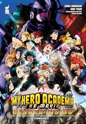 Copertina del manga My Hero Academia Heroes:Rising Limi, edizione italiana Star Comics di Kohei Horikoshi & Anri Yoshi