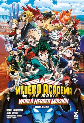 Copertina del manga My Hero Academia World Heroes Roman, edizione italiana Star Comics di Kohei Horikoshi