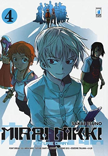 Copertina del manga Mirai Nikki F.Diary 4 - P.Break vol. 150, edizione italiana Star Comics di Sakae Esuno