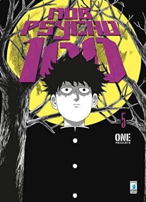 Copertina del manga Mob Psycho 100 N.5, edizione italiana Star Comics di One