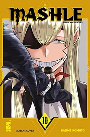 Copertina del manga Mashle 10 Variant Cover, edizione italiana Star Comics di Hajime Komoto