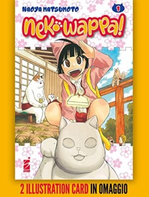 Copertina del manga Neko Wappa! 1 + Gadget, edizione italiana Star Comics di Naoya Matsumoto