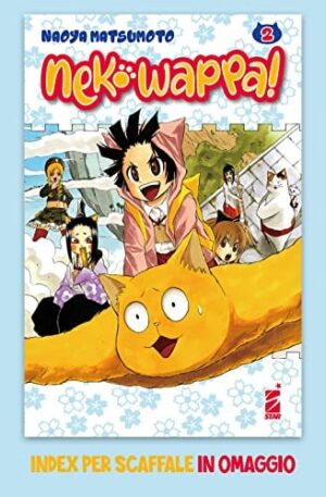 Copertina del manga Neko Wappa! 2 + Gadget, edizione italiana Star Comics di Naoya Matsumoto