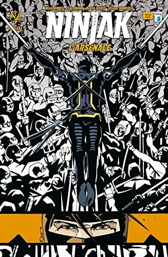 Copertina del manga Ninjak 1 Variant Cover, edizione italiana Star Comics di Aa.Vv.