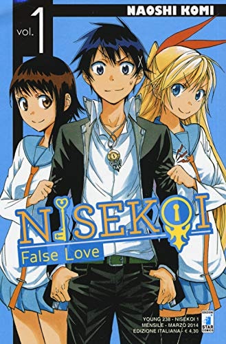 Copertina del manga Nisekoi 1 - Young vol. 238, edizione italiana Star Comics di Naoshi Komi