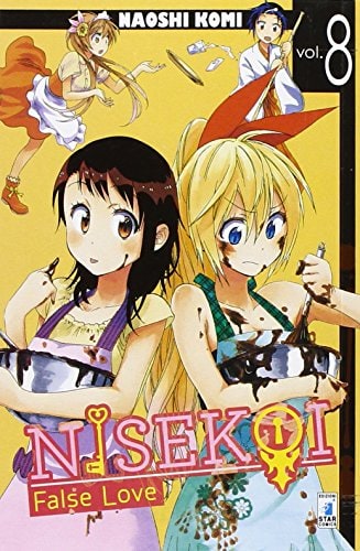 Copertina del manga Nisekoi 8 - Young vol. 257, edizione italiana Star Comics di Naoshi Komi