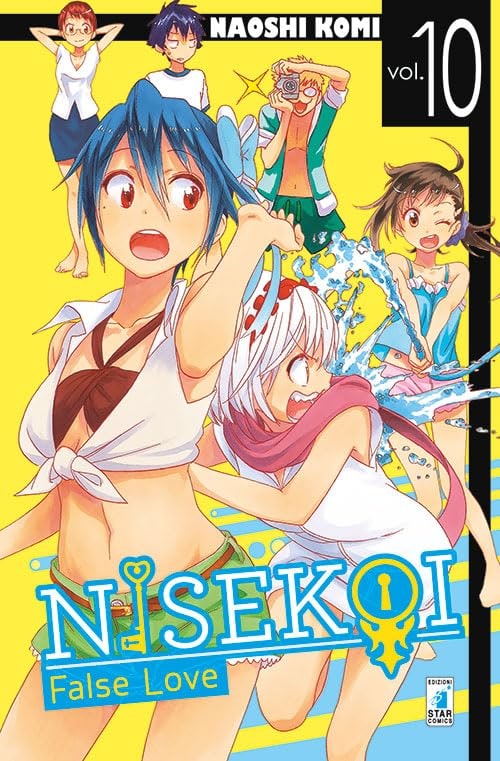 Copertina del manga Nisekoi 10 - Young vol. 263, edizione italiana Star Comics di Naoshi Komi