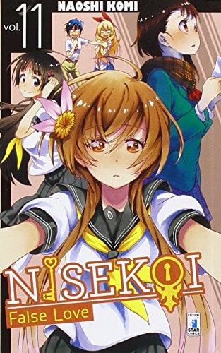 Copertina del manga Nisekoi 11 - Young vol. 266, edizione italiana Star Comics di Naoshi Komi