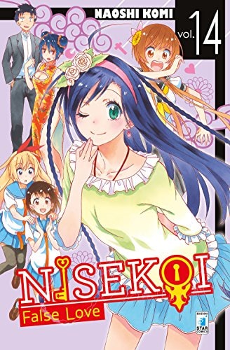 Copertina del manga Nisekoi 14 - Young vol. 283, edizione italiana Star Comics di Naoshi Komi