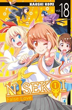 Copertina del manga Nisekoi 18 - Fan vol. 232, edizione italiana Star Comics di Naoshi Komi