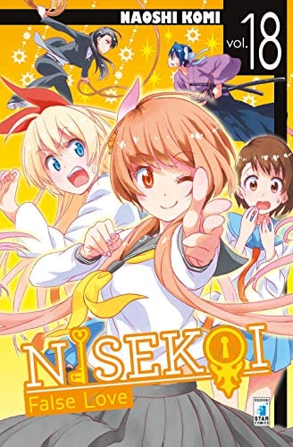 Copertina del manga Nisekoi 18 - Fan vol. 232, edizione italiana Star Comics di Naoshi Komi