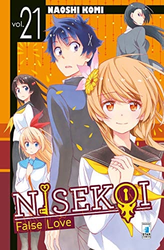 Copertina del manga Nisekoi 21 Fan vol. 238, edizione italiana Star Comics di Naoshi Komi
