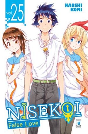 Copertina del manga Nisekoi vol. 25, edizione italiana Star Comics di Naoshi Komi