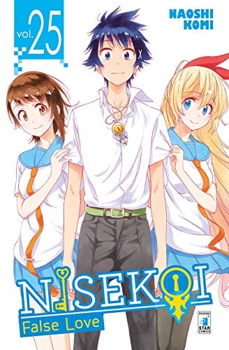 Copertina del manga Nisekoi vol. 25, edizione italiana Star Comics di Naoshi Komi