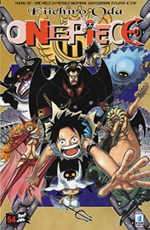 Copertina del manga One Piece 54 - Young vol. 187, edizione italiana Star Comics di Eiichiro Oda